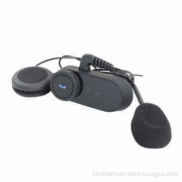 Bluetooth intercom headset for motorcycle helmet